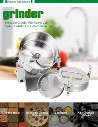 Stainless Steel Electric Food Mill Grinder 220V 110V Herb/Herbs/Grains/Coffee Grinding Machine Dry Powder Flour Maker image 1