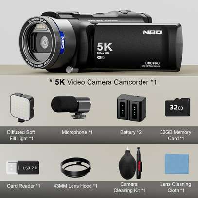 5K Video Camera Camcorder Ultra 48MP Vlogging Camera image 2