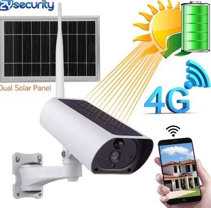 Solar 4G Bullet CCTV Camera image 1