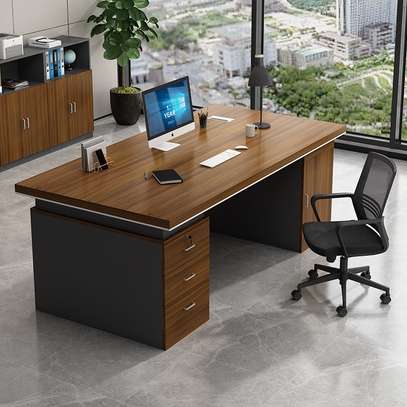 1.4m Compact Office Desk – Popular Staff Workstation image 2