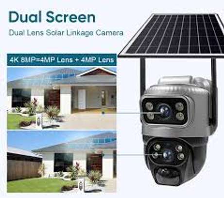 4G Solar Security Camera 12MP Ultra HD Color Night image 3