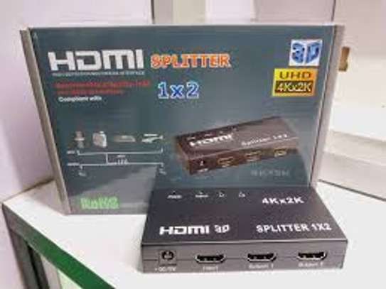HDMI Splitter Full HD 1080P 1X4 Port Box Hub HDTV PC image 1