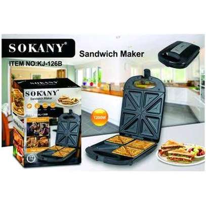 4 slice sokany sandwich maker image 1