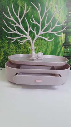 Tree Jewelry organizer with drawer image 3