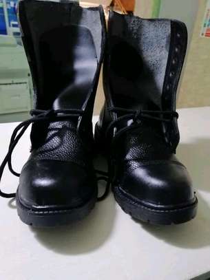 Leather security boots image 1
