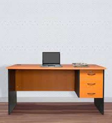 Office tables: Office table with drawers- 100cm long image 1