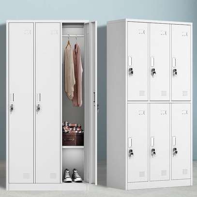 Office Cabinet : 6-Locker Storage Office Cabinet image 1