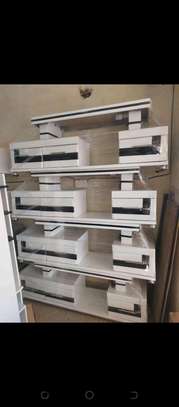 Piles of tv stand image 1