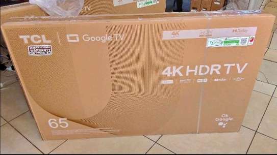 65 TCL Google smart UHD Television - Mega sale image 1