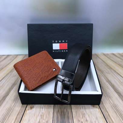Belt+wallet(dark brown) image 1