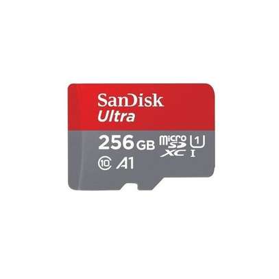 Sandisk Ultra 256GB MicroSDXC UHS-I Card - SDSQUAR-256G image 1