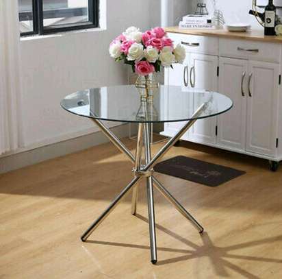 *Ameirah glass table .clear glass or black image 4