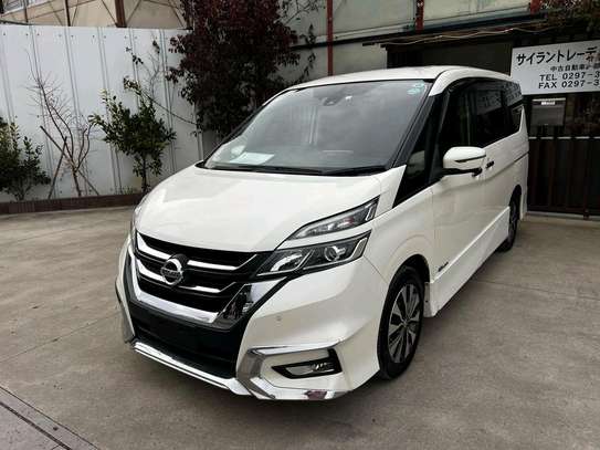 Nissan Serena highway star ✨✨✨ hybrid 2018 white image 3