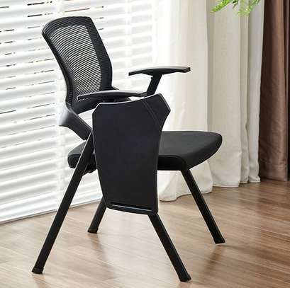 Office Chair;  Black Foldable Seat for Students image 5