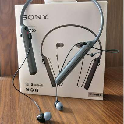Sony WI-C400 Wireless Bluetooth Neckband in-Ear Headphones with Mic image 2