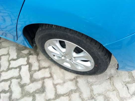 Honda Fit hybrid blue image 6