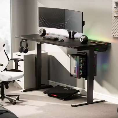 Office Desk: Adjustable Computer Desk Gaming And Home Table image 1