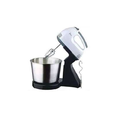 Scarlet 7 Speed Hand Mixer With Bowl,Egg Beater Whisk Cake Baking image 2