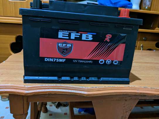 EFB din 75  start / stop battery image 3