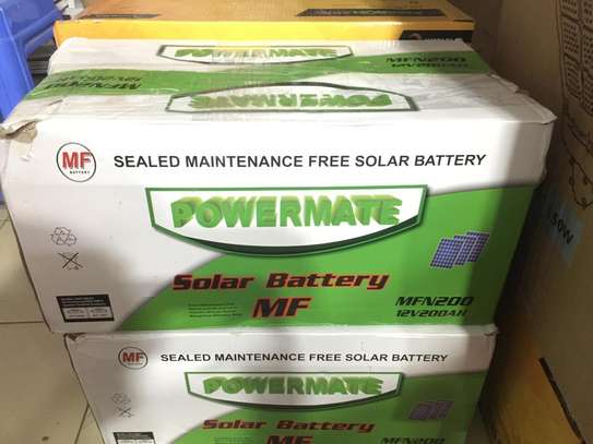 Powermate 200AH Solar Battery image 1