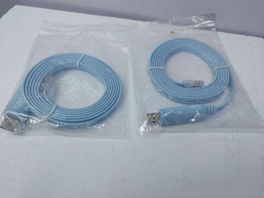 USB Console Cable, USB to RJ45 Console Cable for Cisco Route image 1