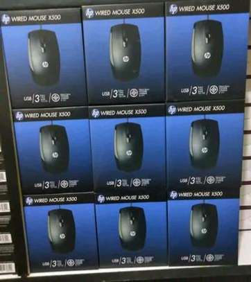 HP x500 USB wired Mouse image 3