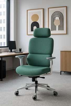 Office Chair: Robbins High Back Orthopedic Office Chair image 1