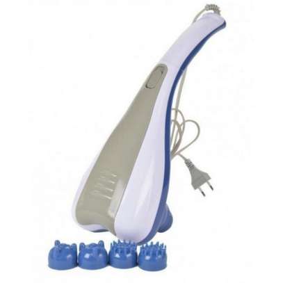 Electric Body massager dual speed double head long handheld image 2