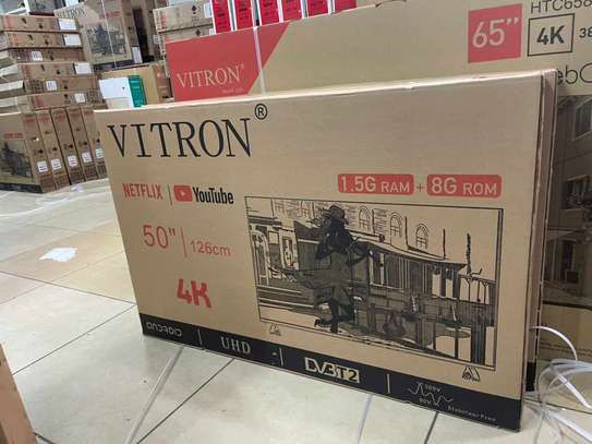 50"UHD Android Vitron Tv image 1