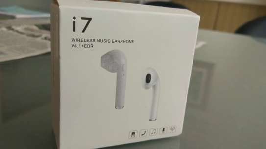Wireless Earbud ISO And Android- White image 1