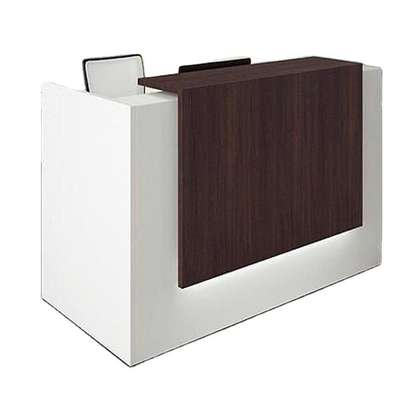 Custom Wooden Reception Desk image 5