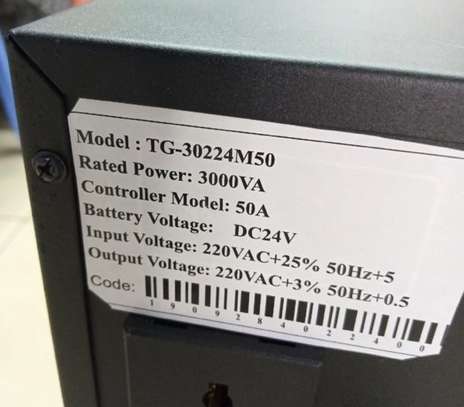 3kva hybrid inverter charger inbuilt 50amps charge controller image 3