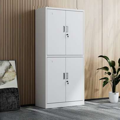 4 Door-Lockable Office Storage Cabinet image 1