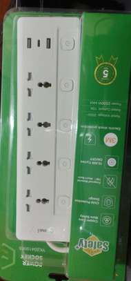 Extension + Power Surge Protector image 2
