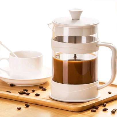 *French press coffee maker image 1