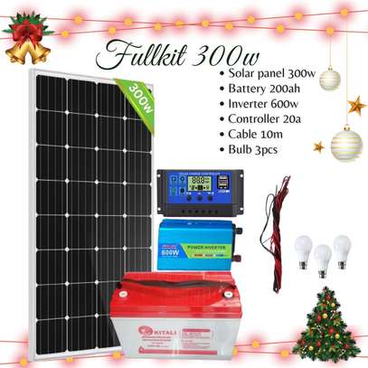 Christmas offer for solar fullkit 300watts image 2
