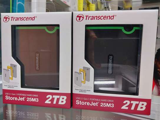 Transcend 2TB External Hard Disk Drive USB 3.0 image 2