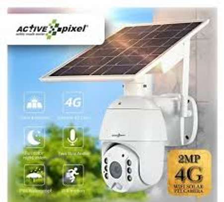 4G Solar CCTV PTZ Camera image 2