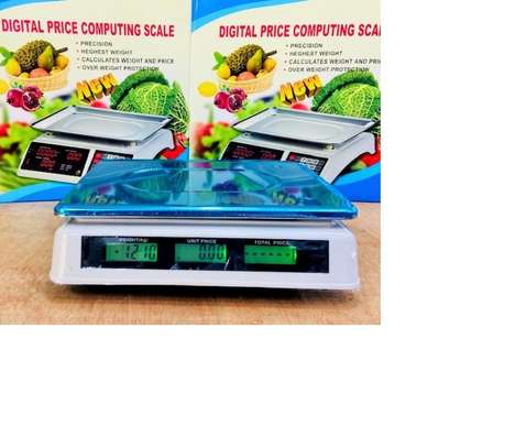 ELECTRONIC SCALE 40KG – RED LED DISPLAY image 1