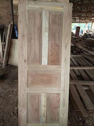 Mangowood solid maindoors(security doors)-single doors image 2