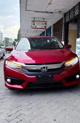 Honda civic Red 2018 image 7