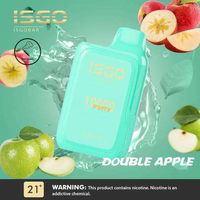 ISGOBAR 10000 Puffs Disposable Vape - Double Apple image 1