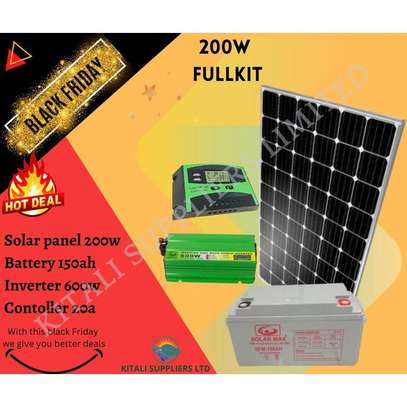 Solarmax Original Solar Fullkit 200watts image 1
