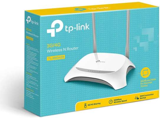 TP-Link TL-MR3420 3G/4G Wireless N Router image 1