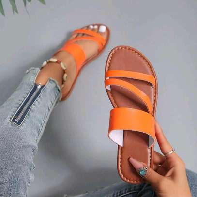 Leather slip on sandals
Sizes 37_42 image 2