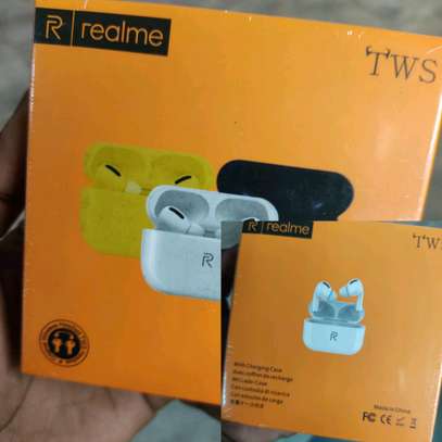 Realme Bluetooth wireless airpods earphones image 1