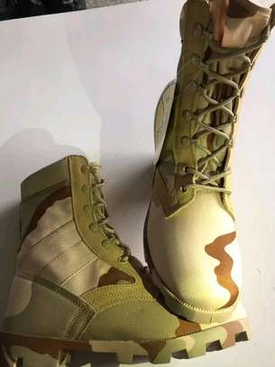 Millitary combat tactical boots image 3