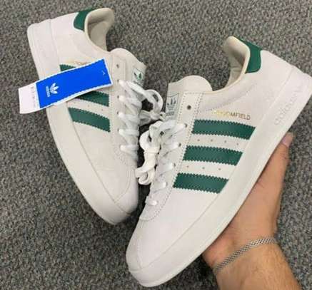 Adidas Originals Men's Broomfield Sneakers 'White and Green' image 2