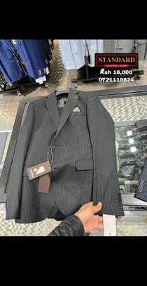 100%Wool  Striped Suit image 1