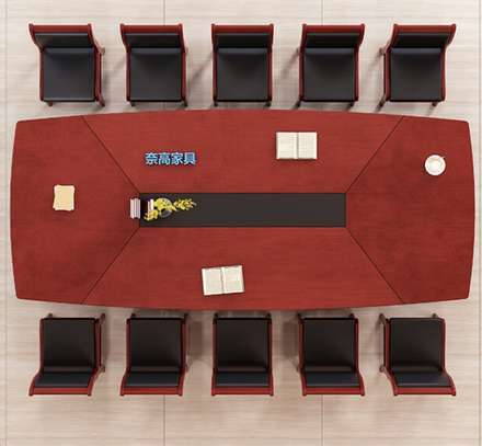 Boardroom Table: 1.8m Meeting Table, Elegant & Functional image 3